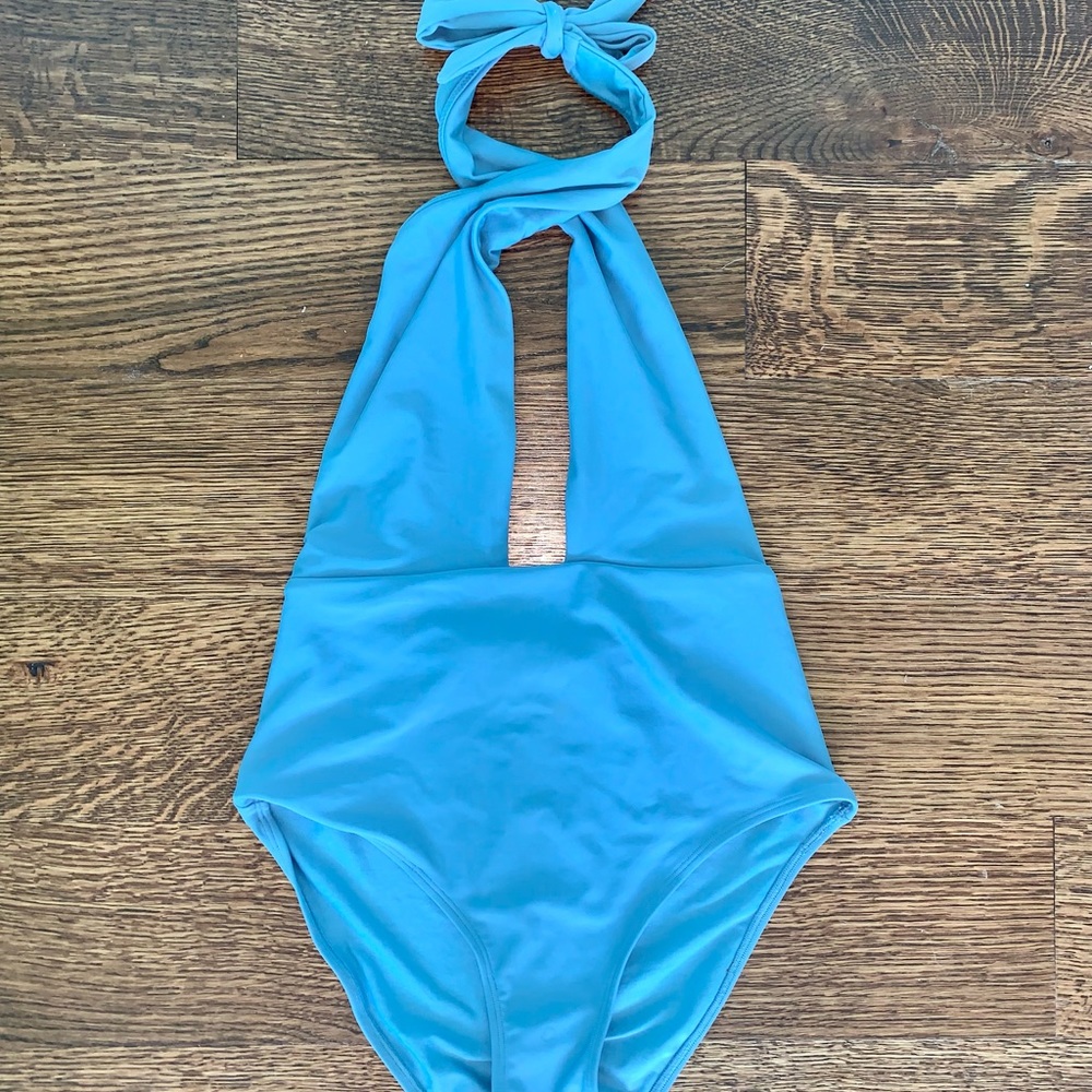 American Eagle/Aerie One Piece Plunge Neck Swimsuit